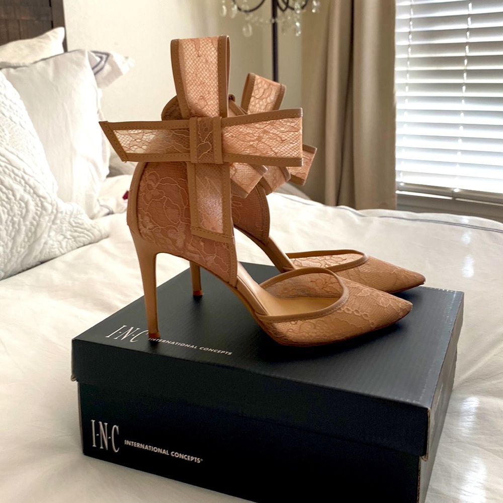 Woman fancy high heels